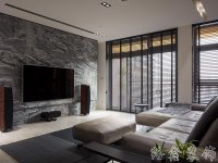 現代風格家居裝修裝飾室內設計效果-A8099