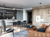 現代風格家居裝修裝飾室內設計效果-A8100