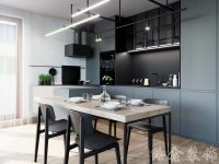 現代風格家居裝修裝飾室內設計效果-A8100-4