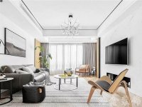 現代簡約家居裝修裝飾室內設計效果-B905