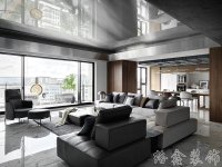 現代網紅風家居裝修裝飾室內設計效果-F502-2