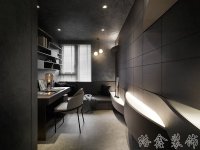 現代網紅風家居裝修裝飾室內設計效果-F502-6