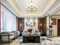 新中式風格家居裝修裝飾室內設計效果-G607-2