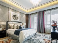 新中式風格家居裝修裝飾室內設計效果-G607-7