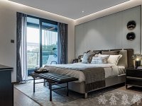 新中式風格家居裝修裝飾室內設計效果-G608-6