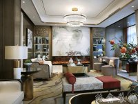 新中式風格家居裝修裝飾室內設計效果-G625-4